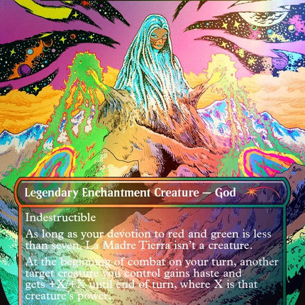 La Madre Tierra - Xenagos, God of Revels (Rainbow Foil) [Secret Lair Drop Series]