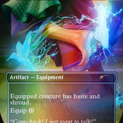 Chancla relampago - Lightning Greaves (Rainbow Foil) [Secret Lair Drop Series]