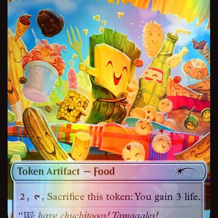 Food Token (2064) (Rainbow Foil) [Secret Lair Drop Series]