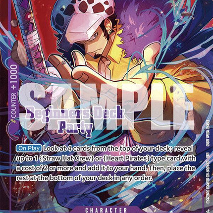 Trafalgar Law (ST-23 - ST-28 Beginners Deck Party) [Winner] [One Piece Promotion Cards]
