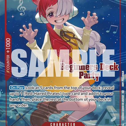 Uta (ST-23 - ST-28 Beginners Deck Party) [Winner] [One Piece Promotion Cards]