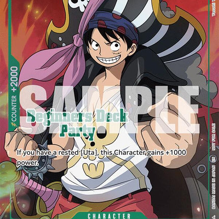 Monkey.D.Luffy (ST-23 - ST-28 Beginners Deck Party) [Winner] [One Piece Promotion Cards]