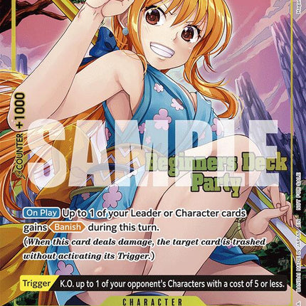 O-Nami (ST-23 - ST-28 Beginners Deck Party) [Winner] [One Piece Promotion Cards]