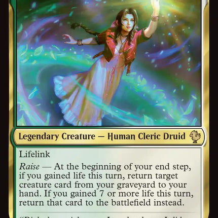Aerith, Last Ancient (Surge Foil) [FINAL FANTASY Commander]