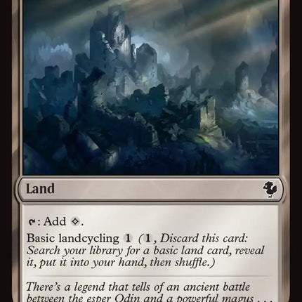 Ash Barrens (Surge Foil) [FINAL FANTASY Commander]