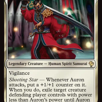 Auron, Venerated Guardian (Surge Foil) [FINAL FANTASY Commander]