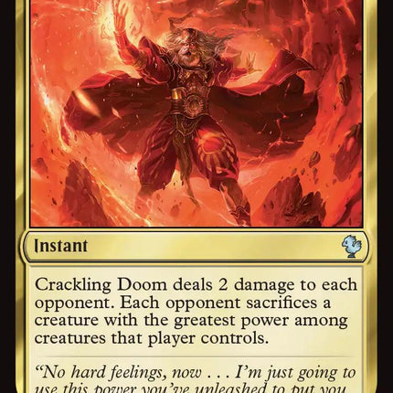 Crackling Doom (Surge Foil) [FINAL FANTASY Commander]