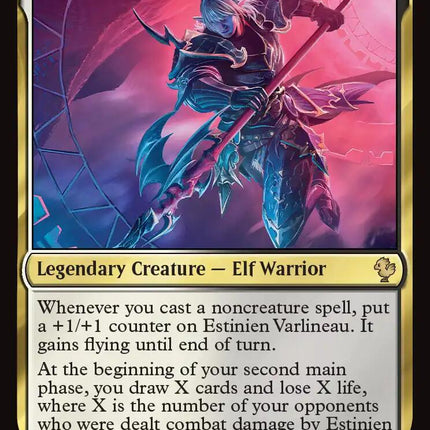 Estinien Varlineau (Surge Foil) [FINAL FANTASY Commander]