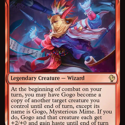 Gogo, Mysterious Mime (Surge Foil) [FINAL FANTASY Commander]