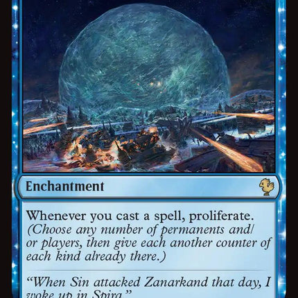 Inexorable Tide (Surge Foil) [FINAL FANTASY Commander]