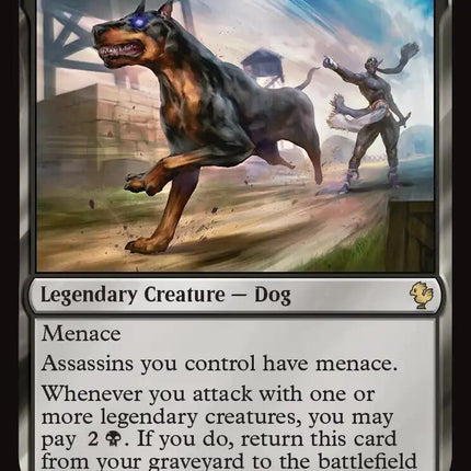 Interceptor, Shadow's Hound (Surge Foil) [FINAL FANTASY Commander]
