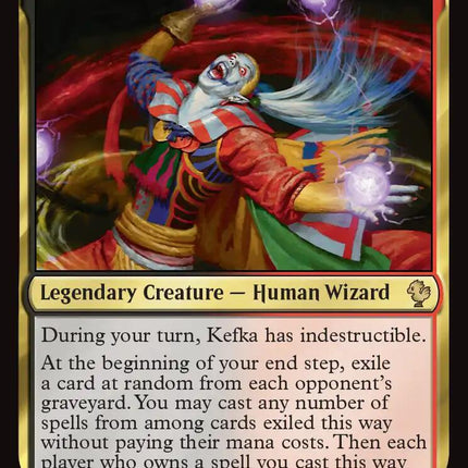 Kefka, Dancing Mad (Surge Foil) [FINAL FANTASY Commander]
