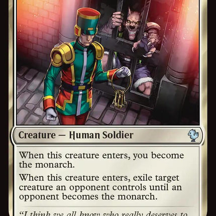 Palace Jailer (Surge Foil) [FINAL FANTASY Commander]