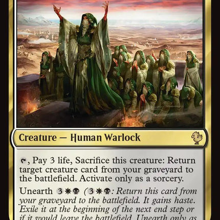 Priest of Fell Rites (Surge Foil) [FINAL FANTASY Commander]