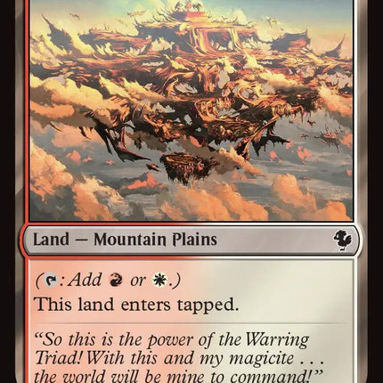 Sacred Peaks (Surge Foil) [FINAL FANTASY Commander]