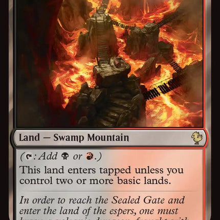 Smoldering Marsh (Surge Foil) [FINAL FANTASY Commander]