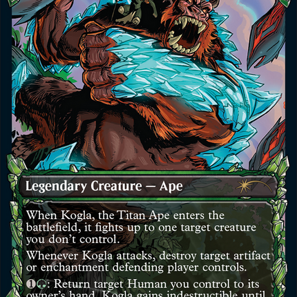 Kogla, the Titan Ape (Halo Foil) [Secret Lair Drop Series]