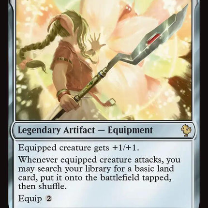 Sword of the Animist (Surge Foil) [FINAL FANTASY Commander]