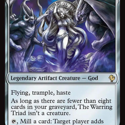 The Warring Triad (Surge Foil) [FINAL FANTASY Commander]