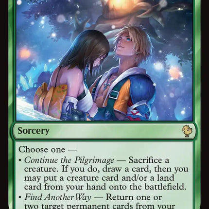 Yuna's Decision (Surge Foil) [FINAL FANTASY Commander]