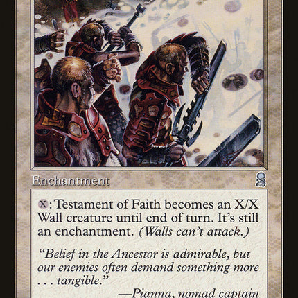Testament of Faith [Odyssey]