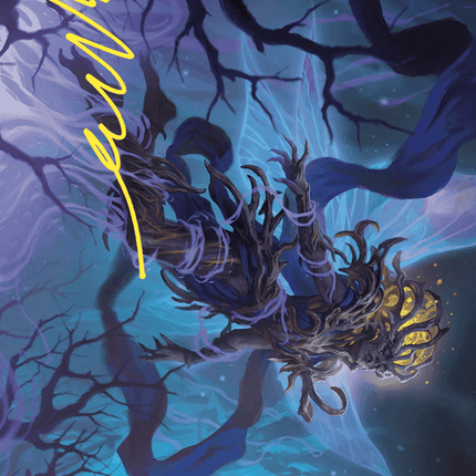 Sleep-Cursed Faerie Art Card (Gold-Stamped Signature) [Wilds of Eldraine Art Series]