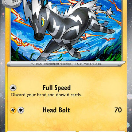Zebstrika (201) (Cosmos Holo) [Scarlet & Violet: Black Star Promos]