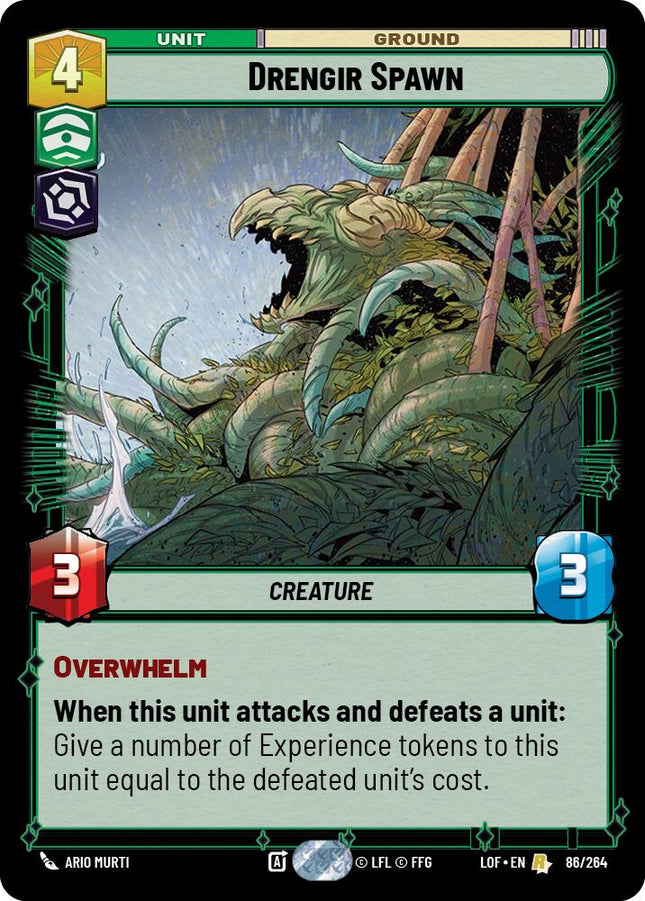Drengir Spawn (86/264) (86/264) [Legends of the Force]