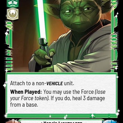 Yoda's Lightsaber (102/264) (102/264) [Legends of the Force]