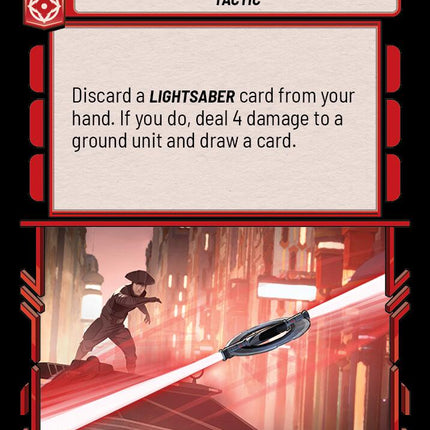 Lightsaber Throw (176/264) (176/264) [Legends of the Force]
