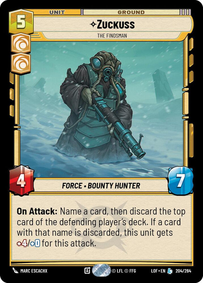 Zuckuss - The Findsman (204/264) (204/264) [Legends of the Force]
