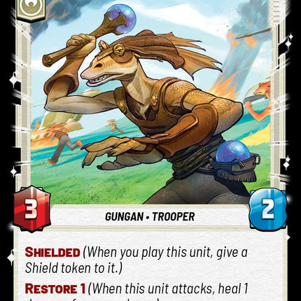 Gungan Warrior (247/264) (247/264) [Legends of the Force]