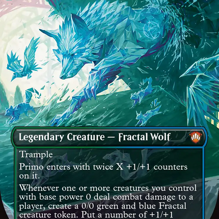 Primo, the Unbounded (Borderless) [Secrets of Strixhaven Commander]