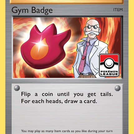 Gym Badge (XY209) (Blaine) [XY: Black Star Promos]