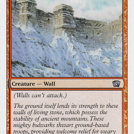 Wall of Stone [Eighth Edition]