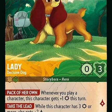 Lady - Decisive Dog (28/P2) [Promo Cards]