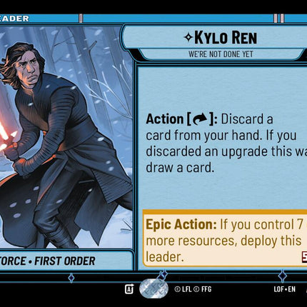 Kylo Ren - We're Not Done Yet (001/264) (001/264) [Legends of the Force]