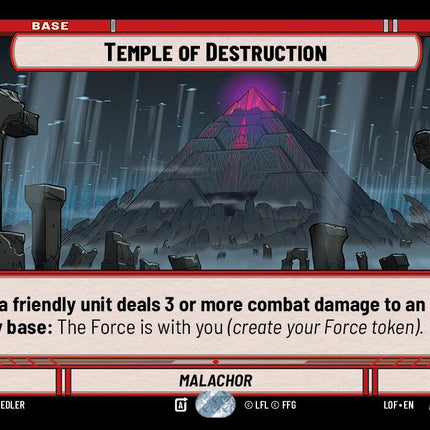 Temple of Destruction (025/264) (025/264) [Legends of the Force]