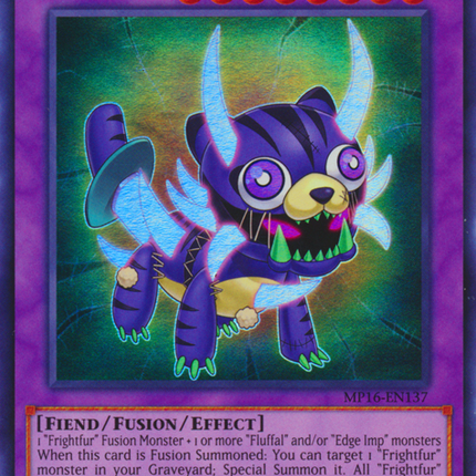 Frightfur Sabre-Tooth [MP16-EN137] Ultra Rare