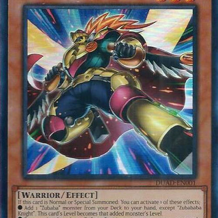 Zubababa Knight [DUAD-EN001] Super Rare