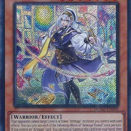 Artmage Finmel [DUAD-EN009] Secret Rare