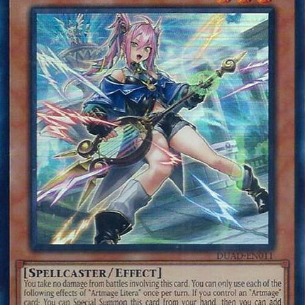 Artmage Litera [DUAD-EN011] Super Rare