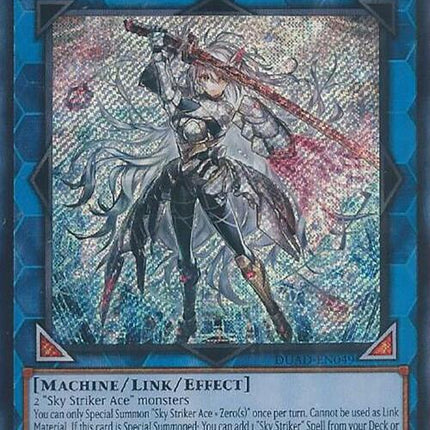 Sky Striker Ace = Zero [DUAD-EN049] Secret Rare