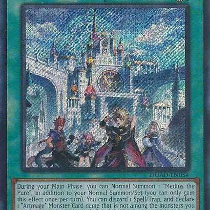 Artmage Academic Arcane Arts Acropolis [DUAD-EN054] Secret Rare