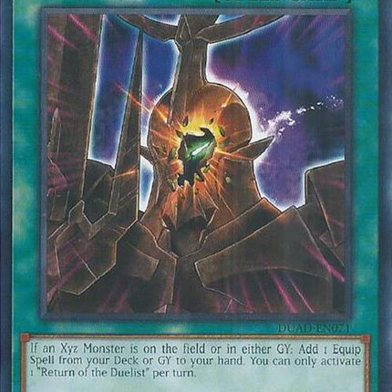 Return of the Duelist (card) [DUAD-EN071] Common
