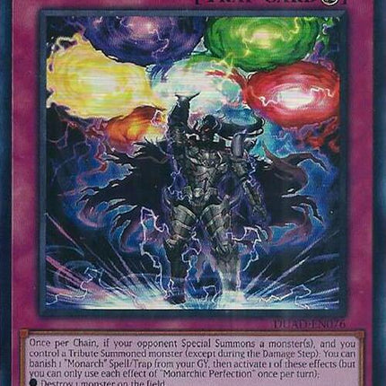 Monarchic Perfection [DUAD-EN076] Super Rare