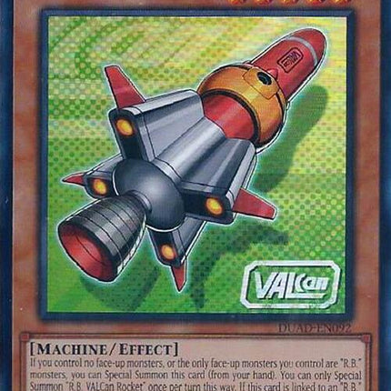 R.B. VALCan Rocket [DUAD-EN092] Super Rare
