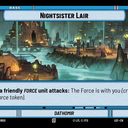 Nightsister Lair // Shield (020/264 // T02/T03) (020/264 // T02/T03) [Legends of the Force]