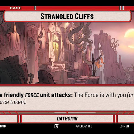 Strangled Cliffs // Shield (027/264 // T02/T03) (027/264 // T02/T03) [Legends of the Force]
