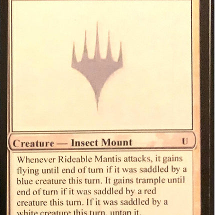 Rideable Mantis [Unknown Event]